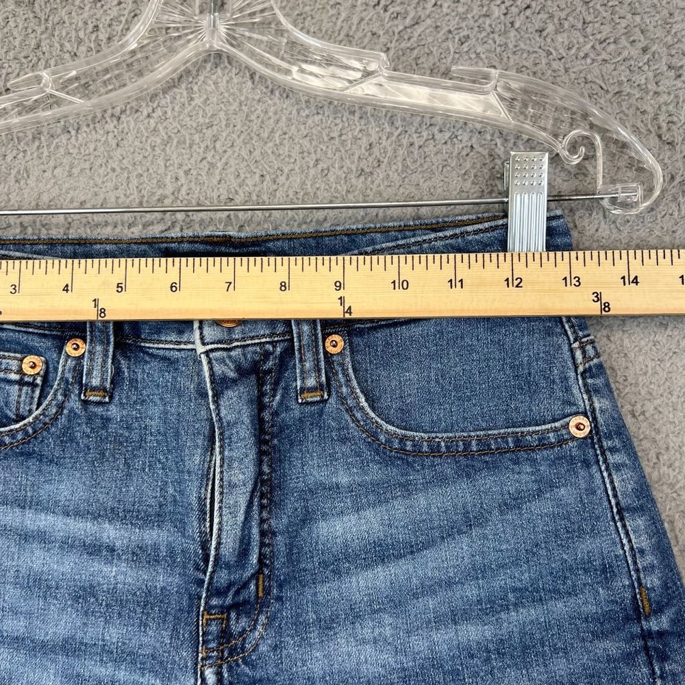 J. Crew High Rise Jean Shorts Women's Size 24 Stretch - Picture 4 of 10